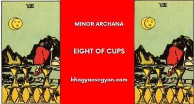 Eight of Cups Card Meaning - Minor Archana (Tarot Cards)