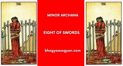 Eight of Swords Card Meaning - Minor Archana (Tarot Cards)