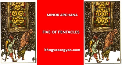 Five of Pentacles Card Meaning - Minor Archana (Tarot Cards)