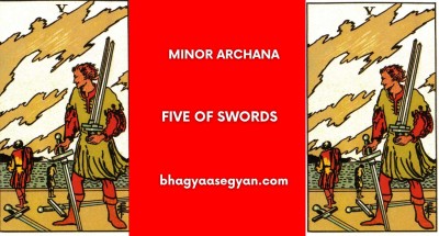 Five of Swords Card Meaning - Minor Archana (Tarot Cards)