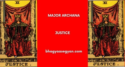 The Justice Card Meaning - Major Archana (Tarot Cards)