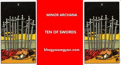 Ten of Swords Card Meaning - Minor Archana (Tarot Cards)