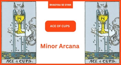 The Ace of Cups Card Meaning - Minor Archana (Tarot Cards)