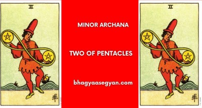 Two of Pentacles Card Meaning - Minor Archana (Tarot Cards)